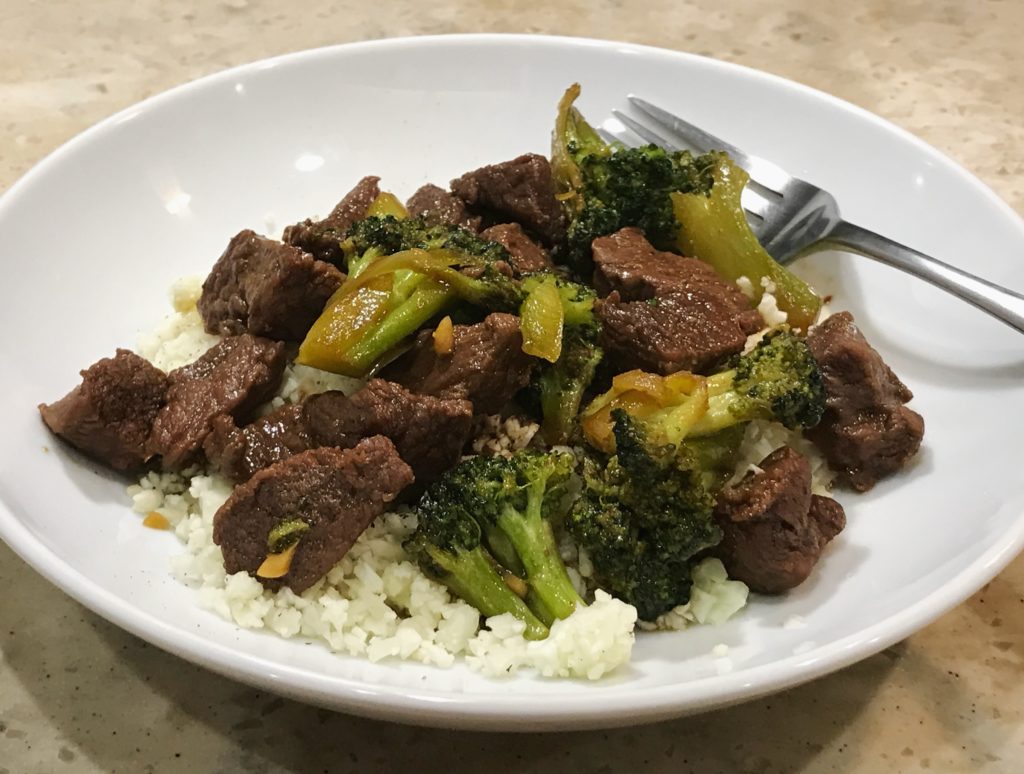 6 Ingredient Whole30 Beef and Broccoli