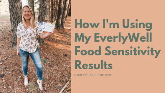How I’m Using My EverlyWell Food Sensitivity Results