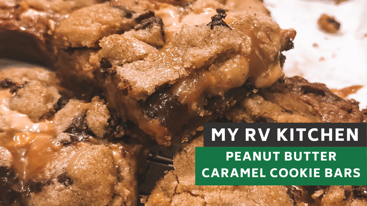 Peanut Butter Caramel Cookie Bars